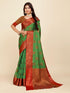 Vasthrlay Banarasi Mehendi Ethnic Wear