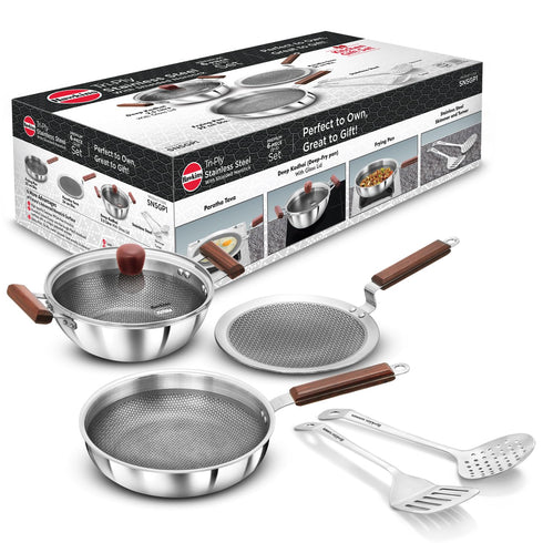Hawkins 6-Piece Triply with Shielded Nonstick Gift Set