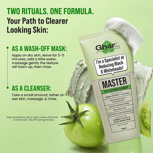 Ghar Soaps Master Clay Mask Cleanser