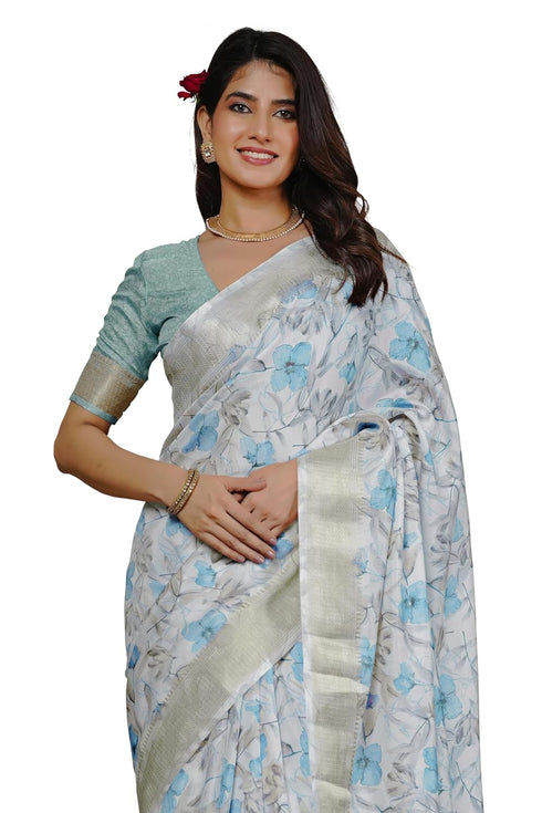 Vasthrlay Fashion Floral Printed Ethnic Wear