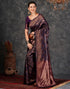 Vasthrlay Banarasi Kanjeevaram Unstitched Beige Saree