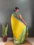 Vasthrlay Kanjivaram Blouse Traditional Pistablue