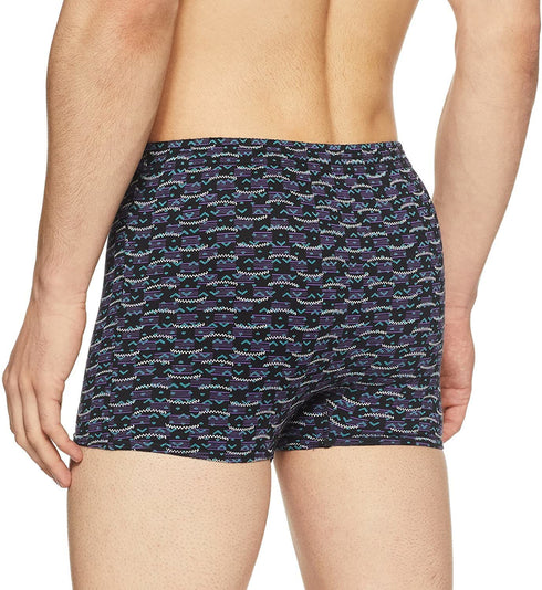 Dixcy Scott Printed Assorted Cotton Men's Trunk/Underwear - Pack of 4 (#Crazy-Trunk-110 CM) (Color & Prints May Vary)