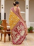 Vasthrlay Kalamkari Printed Olive Saree