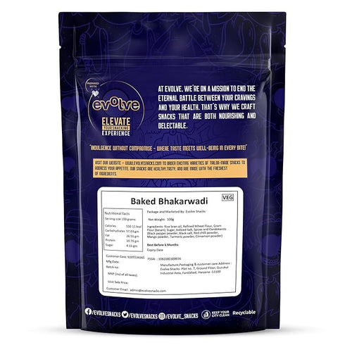 Evolve Baked Bhakarwadi Healthy Snacks