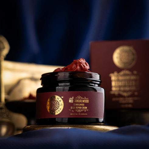 Shesha Ayurveda Red Sandalwood Skin Brightening & Night Repair Cream