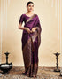 Vasthrlay Womens Banarasi Jacquard Sky Blue Saree
