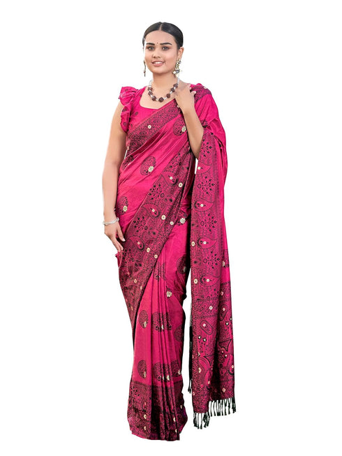 Vasthrlay Trendy Banarasi Jacquard Blouse