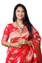 Vasthrlay Banarasi Floral Saree