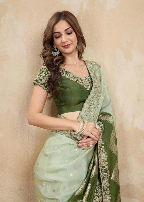 Vasthrlay Jacquard Embroidery Unstitched Purple Ethnic Wear