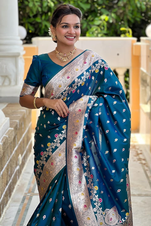 Vasthrlay Kanjivaram Unstitched Blouse Ethnic Wear