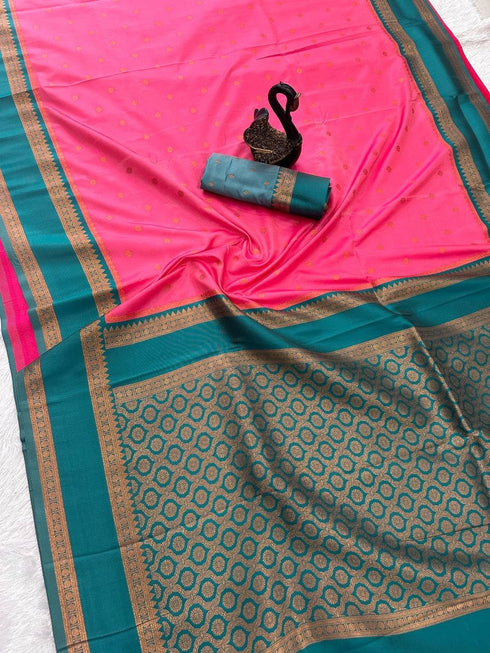 Vasthrlay Banarasi Soft Saree