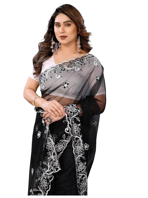 VasthrlayEmbroidered Unstitched Pari Rani Free Ethnic Wear