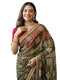 Vasthrlay Georgette Bandhani Dark Saree