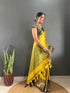 Vasthrlay Kanjivaram Blouse Traditional Pistablue