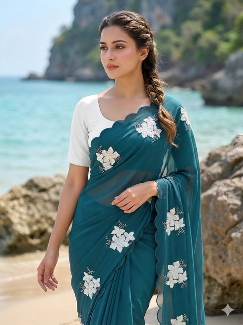 Vasthrlay Unstitched Saree
