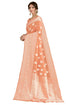Vasthrlay Banarasi Gs Peach Ethnic Wear