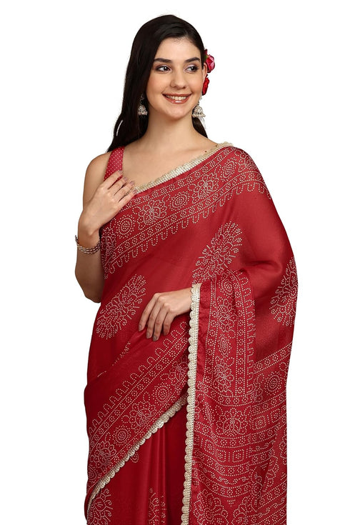 Vasthrlay Fashion Chiffon Printed Ethnic Wear