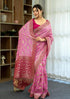 Vasthrlay Banarasi Elephant Unstitched Saree