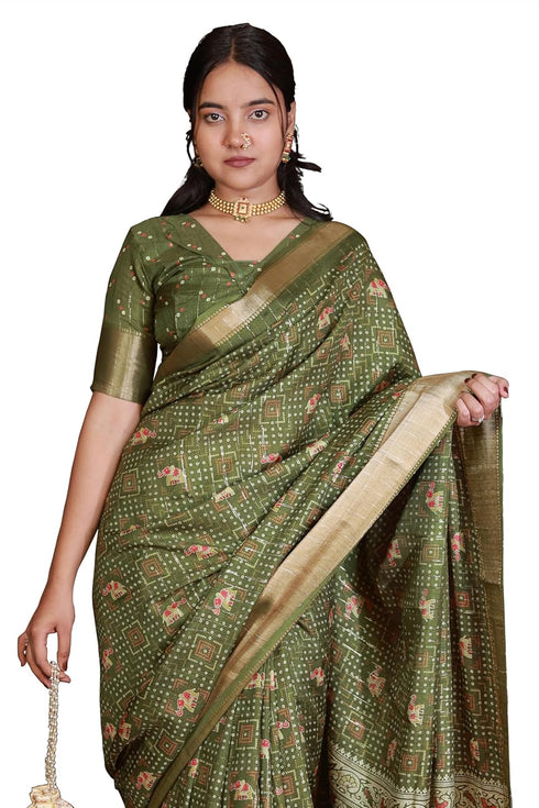 Vasthrlay Fashion Cotton Printed Ethnic Wear