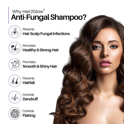 Hair2glow Anti-Fungal Shampoo