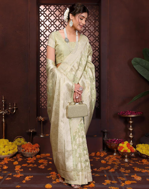 Vasthrlay Kanjivaram Banarasi Wedding Sari Az Ys Yasmin Saree