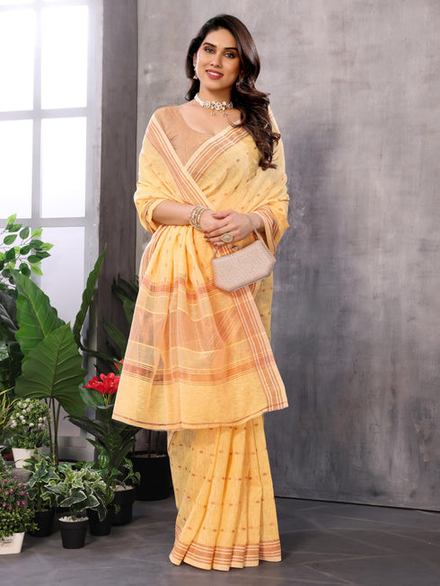 Vasthrlay Border Unstitched Saree