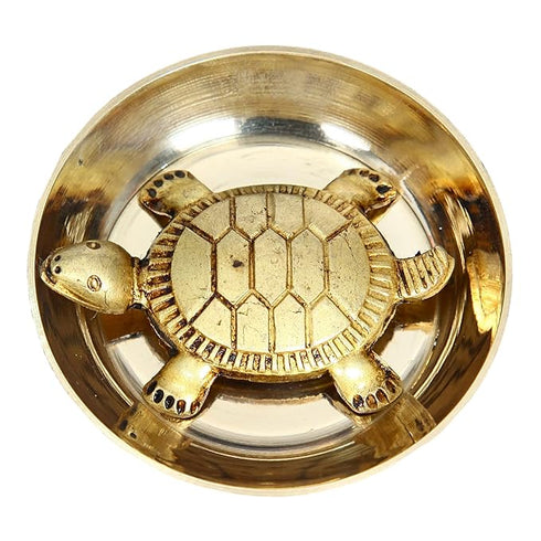 Brass Tortoise for Good Luck 20g