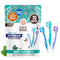 GuruNanda Ready-to-Go Disposable Mini Travel Toothbrushes