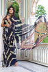 Vasthrlay Fashion Georgette Geometric Printed Ethnic Wear