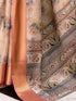 Vasthrlay Weaving Printed Mauve Saree
