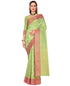 Vasthrlay Banarasi Green Ethnic Wear