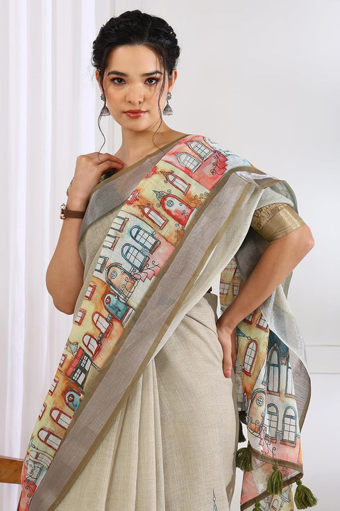 Vasthrlay Fashion Cotton Printed Ethnic Wear
