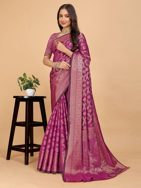 Vasthrlay Organza Ethnic Wear