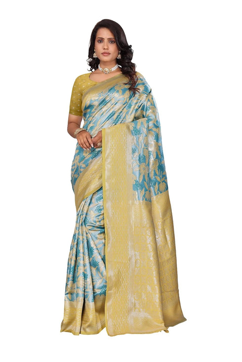 Vasthrlay Kanjivaram Blouse Purple Peachpurple
