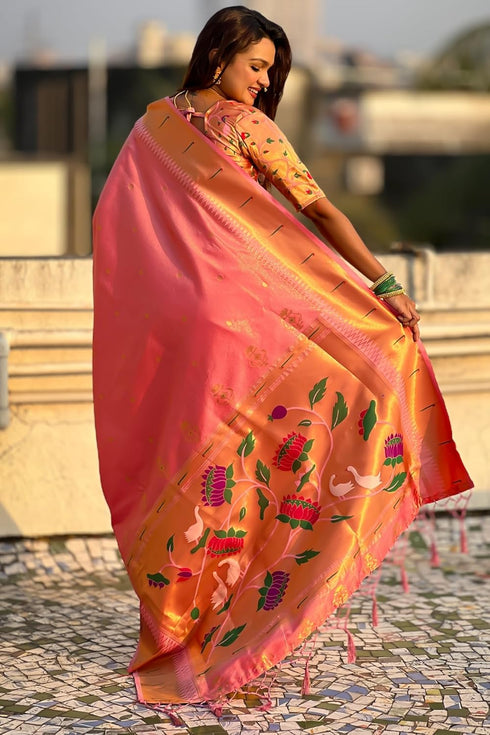 Vasthrlay Paithani Kanjivaram Sarees Ethnic Wear