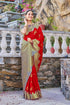 Vasthrlay Banarasi Rich Redfirozi Ethnic Wear