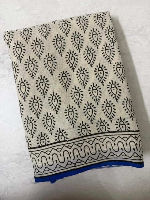 Vasthrlay Traditional Matching Unstitched Attached