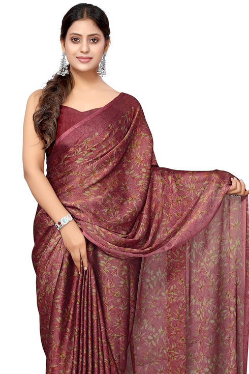 Vasthrlay Fashion Chiffon Printed Ethnic Wear