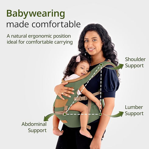 LuvLap Royal Hip Seat Baby Carrier