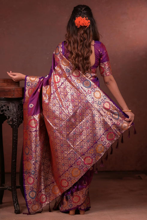 Vasthrlay Kanjivaram Unstitched Blouse Ethnic Wear