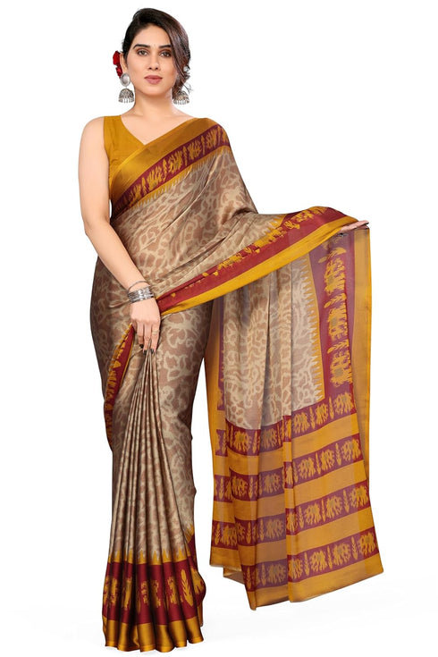 Vasthrlay Fashion Chiffon Turquoise Ethnic Wear