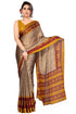Vasthrlay Fashion Chiffon Turquoise Ethnic Wear