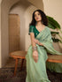Vasthrlay Georgette Embroidery Dusty Saree