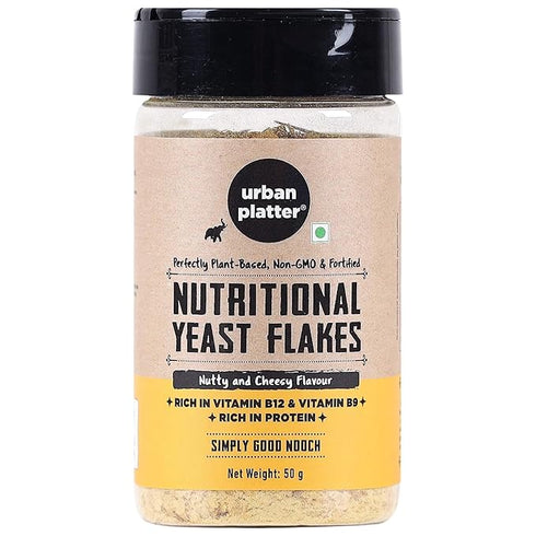 Urban Platter Nutritional Yeast Flakes Shaker Jar