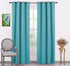 Italian Silk Blackout Curtain Solid Pack of 2 Piece