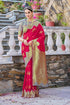 Vasthrlay Banarasi Rich Redfirozi Ethnic Wear