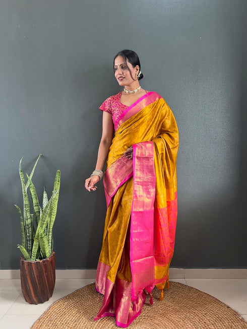 Vasthrlay Kanjivaram Blouse Traditional Pistablue