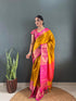 Vasthrlay Kanjivaram Blouse Traditional Pistablue