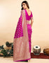 Vasthrlay Kanjivaram Banarasi Wedding Light Green Saree